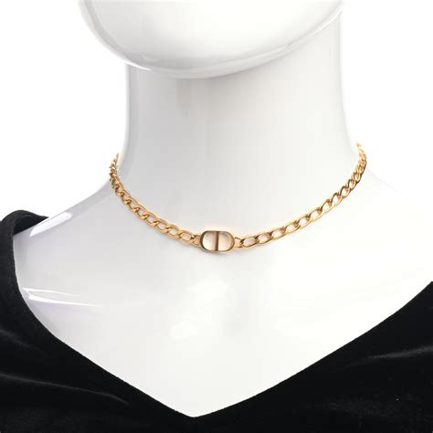 dior cd icon necklace|christian dior choker necklaces.